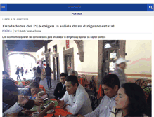 Tablet Screenshot of e-tlaxcala.mx